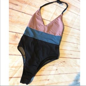 Tavik mesh one piece swimsuit